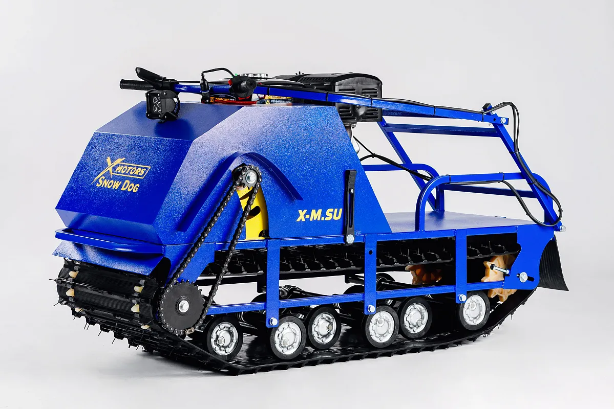Мотобуксировщик SNOW DOG 17 с эл. запуском (DINKING)